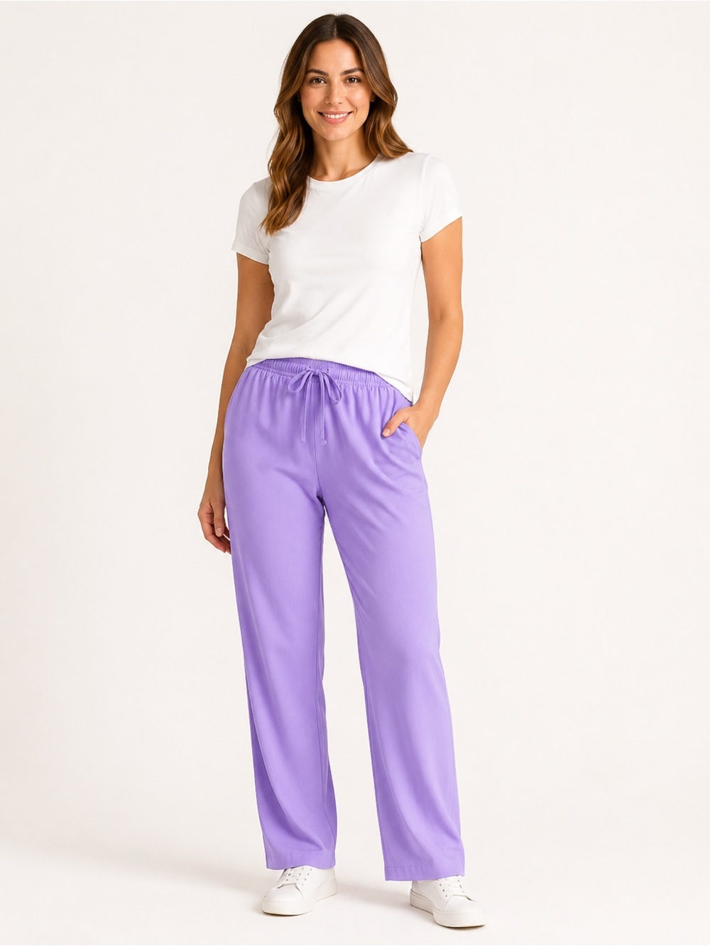 Dagacci Lavender Scrub Pants Size 4X